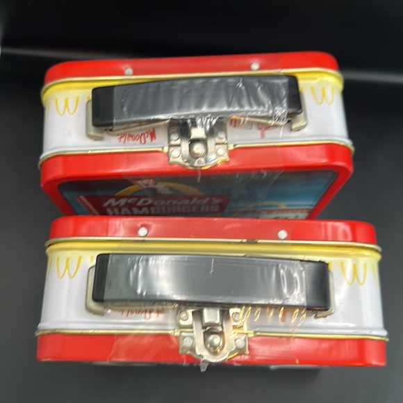 2 Limited Edition 1998 Collectors Tin Mini Lunch Box ,Mc Donald’s - Picture 7 of 8